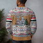 Egypt Christmas Baba Noel In Cairo Ugly Christmas Sweater Santa On Camel Pyramids Coptic Church