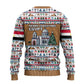 Egypt Christmas Baba Noel In Cairo Ugly Christmas Sweater Santa On Camel Pyramids Coptic Church