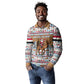 Egypt Christmas Baba Noel In Cairo Long Sleeve Polo Shirt Santa On Camel Pyramids Coptic Church