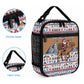 Egypt Christmas Baba Noel In Cairo Lunch Bag Santa On Camel Pyramids Coptic Church