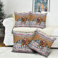 Egypt Christmas Baba Noel In Cairo Pillow Cover Santa On Camel Pyramids Coptic Church