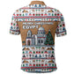 Egypt Christmas Baba Noel In Cairo Polo Shirt Santa On Camel Pyramids Coptic Church
