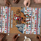Egypt Christmas Baba Noel In Cairo Puzzle Santa On Camel Pyramids Coptic Church