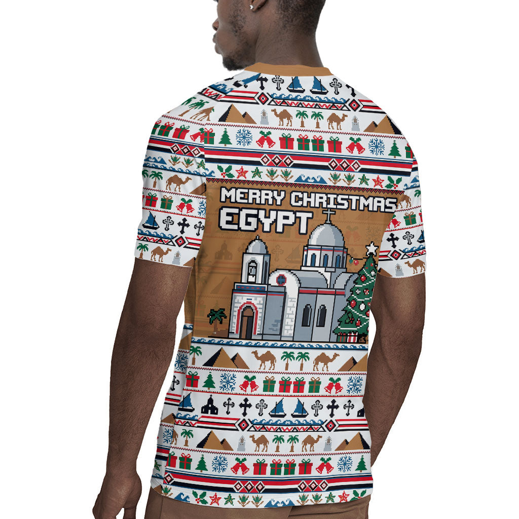 Egypt Christmas Baba Noel In Cairo Rugby Jersey Santa On Camel Pyramids Coptic Church
