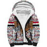 Egypt Christmas Baba Noel In Cairo Sherpa Hoodie Santa On Camel Pyramids Coptic Church