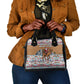 Egypt Christmas Baba Noel In Cairo Shoulder Handbag Santa On Camel Pyramids Coptic Church