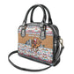 Egypt Christmas Baba Noel In Cairo Shoulder Handbag Santa On Camel Pyramids Coptic Church