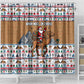 Egypt Christmas Baba Noel In Cairo Shower Curtain Santa On Camel Pyramids Coptic Church