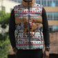 Egypt Christmas Baba Noel In Cairo Sleeveless Puffer Jacket Santa On Camel Pyramids Coptic Church