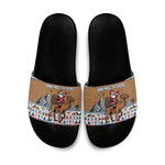 Egypt Christmas Baba Noel In Cairo Slide Sandals Santa On Camel Pyramids Coptic Church
