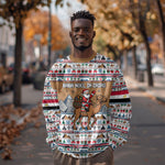 Egypt Christmas Baba Noel In Cairo Sweatshirt Santa On Camel Pyramids Coptic Church