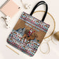 Egypt Christmas Baba Noel In Cairo Tote Bag Santa On Camel Pyramids Coptic Church