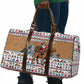 Egypt Christmas Baba Noel In Cairo Travel Bag Santa On Camel Pyramids Coptic Church