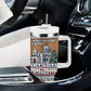 Egypt Christmas Baba Noel In Cairo Tumbler With Handle Santa On Camel Pyramids Coptic Church