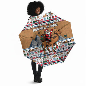 Egypt Christmas Baba Noel In Cairo Umbrella Santa On Camel Pyramids Coptic Church