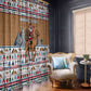 Egypt Christmas Baba Noel In Cairo Window Curtain Santa On Camel Pyramids Coptic Church