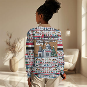 Egypt Christmas Baba Noel In Cairo Women Casual Shirt Santa On Camel Pyramids Coptic Church