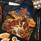 Kenya Christmas African Holy Family Apron Savanna Sunset Baby Jesus