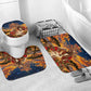 Kenya Christmas African Holy Family Bathroom Set Savanna Sunset Baby Jesus