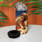 Kenya Christmas African Holy Family 4 in 1 Can Cooler Tumbler Savanna Sunset Baby Jesus