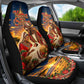 Kenya Christmas African Holy Family Car Seat Cover Savanna Sunset Baby Jesus