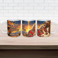 Kenya Christmas African Holy Family Ceramic Mug Savanna Sunset Baby Jesus