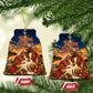 Kenya Christmas African Holy Family Ceramic Ornament Savanna Sunset Baby Jesus