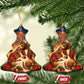 Kenya Christmas African Holy Family Ceramic Ornament Savanna Sunset Baby Jesus