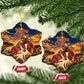 Kenya Christmas African Holy Family Ceramic Ornament Savanna Sunset Baby Jesus