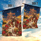 Kenya Christmas African Holy Family Garden Flag Savanna Sunset Baby Jesus