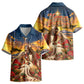 Kenya Christmas African Holy Family Kid Hawaiian Shirt Savanna Sunset Baby Jesus