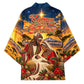 Kenya Christmas African Holy Family Kimono Savanna Sunset Baby Jesus
