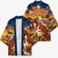 Kenya Christmas African Holy Family Kimono Savanna Sunset Baby Jesus