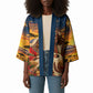 Kenya Christmas African Holy Family Kimono Savanna Sunset Baby Jesus