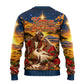 Kenya Christmas African Holy Family Ugly Christmas Sweater Savanna Sunset Baby Jesus