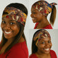 Kenya Christmas African Holy Family Neck Gaiter Savanna Sunset Baby Jesus