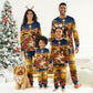 Kenya Christmas African Holy Family Christmas Pajama Set Savanna Sunset Baby Jesus