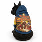 Kenya Christmas African Holy Family Pet Hoodie Savanna Sunset Baby Jesus