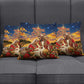 Kenya Christmas African Holy Family Pillow Cover Savanna Sunset Baby Jesus