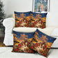 Kenya Christmas African Holy Family Pillow Cover Savanna Sunset Baby Jesus