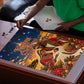 Kenya Christmas African Holy Family Puzzle Savanna Sunset Baby Jesus