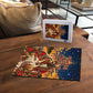 Kenya Christmas African Holy Family Puzzle Savanna Sunset Baby Jesus