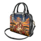 Kenya Christmas African Holy Family Shoulder Handbag Savanna Sunset Baby Jesus