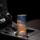 Kenya Christmas African Holy Family Skinny Tumbler Savanna Sunset Baby Jesus