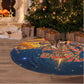 Kenya Christmas African Holy Family Tree Skirt Savanna Sunset Baby Jesus