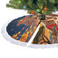 Kenya Christmas African Holy Family Tree Skirt Savanna Sunset Baby Jesus