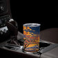 Kenya Christmas African Holy Family Tumbler Cup Savanna Sunset Baby Jesus