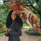 Kenya Christmas African Holy Family Umbrella Savanna Sunset Baby Jesus