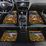 Zimbabwe Christmas Holy Family Car Mats African Safari Wildlife Savanna Sunset Baby Jesus