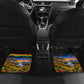 Zimbabwe Christmas Holy Family Car Mats African Safari Wildlife Savanna Sunset Baby Jesus